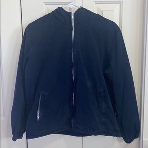 Navy Blue John Galt Full Zip Up Jacket
